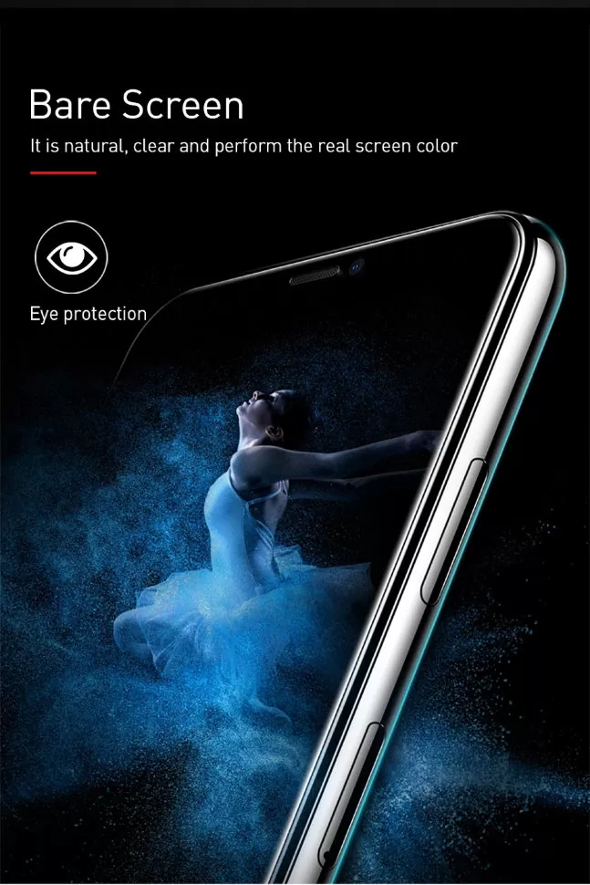 Стекло Baseus 0.15мм Tempered Glass Film для iPhone 11 Pro Max (2 шт) SGAPIPH65S-GS02 - фото 1