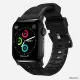 Ремешок Nomad Rugged Strap V.2 для Apple Watch 38/40мм Чёрный с серебряной фурнитурой - Изображение 142596
