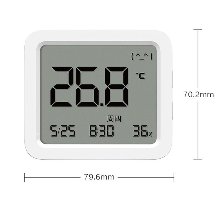 Метеостанция Xiaomi Mijia Intelligent Thermometer 3 MJWSD05MMC - фото 8