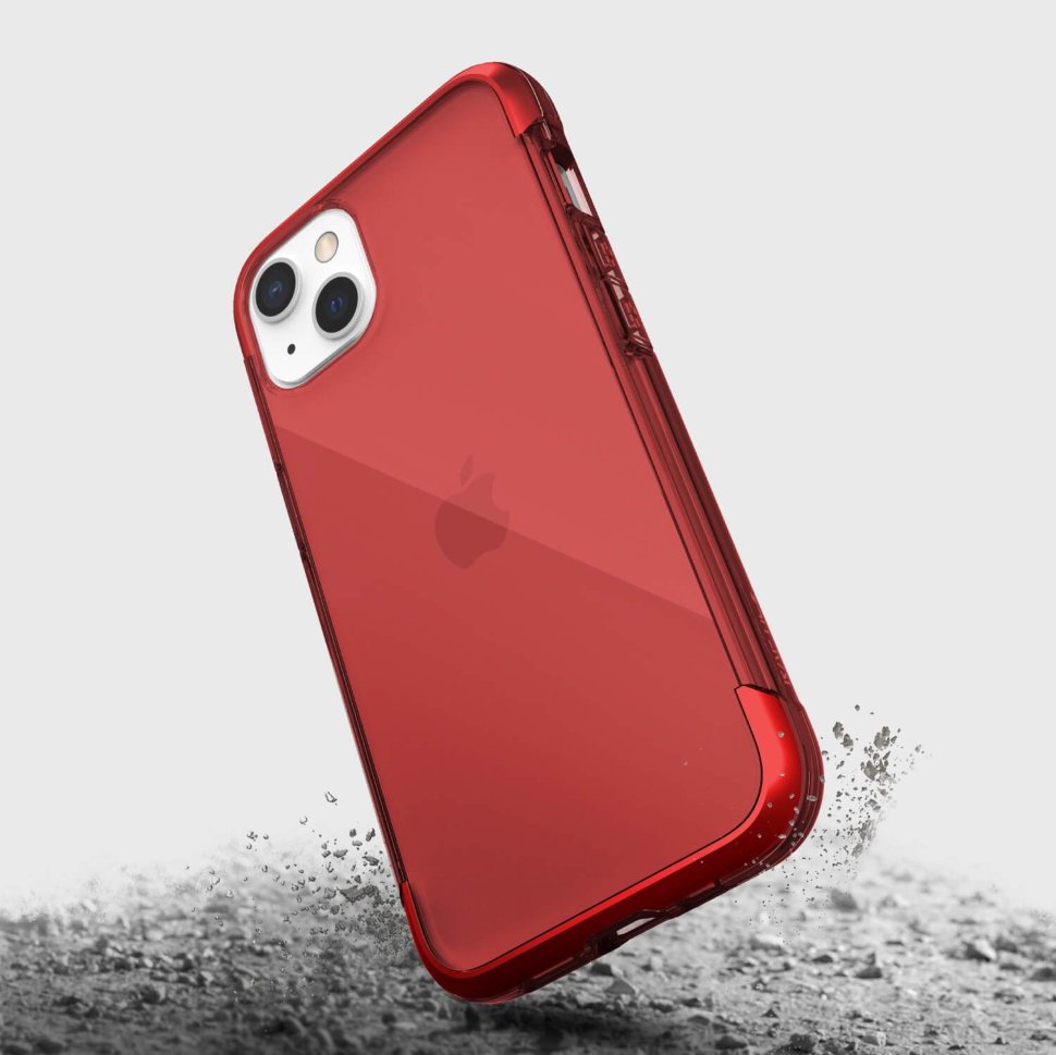 Чехол Raptic Air для iPhone 13 Pro Красный 472449 чехол клип кейс promate amos s5 красный