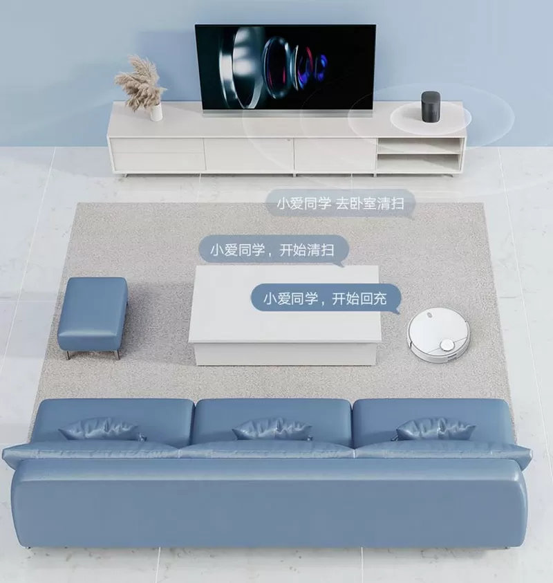 Робот-пылесос Xiaomi Mi Robot Vacuum-Mop 2 Белый MJST1S - фото 3