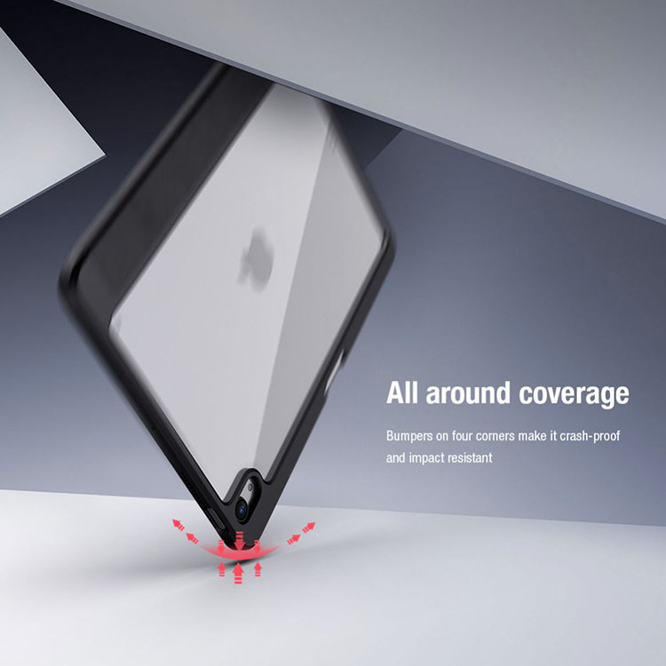 Чехол Nillkin Bevel для iPad Air 10.9 2020/Air 4 Чёрный Bevel Leather Case Apple iPad Air 10.9 2020/Air 4 Black - фото 5