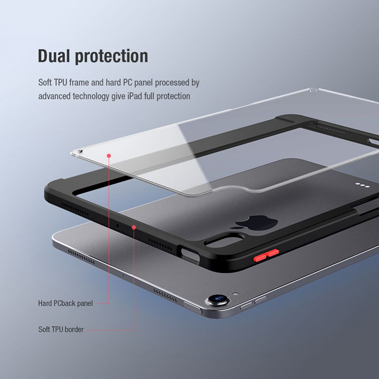 Чехол Nillkin Bevel для iPad Air 10.9 2020/Air 4 Чёрный Bevel Leather Case Apple iPad Air 10.9 2020/Air 4 Black - фото 6