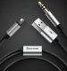 AUX кабель Baseus L34 USB - Lightning - miniJack 3.5мм 120 см Черный - Изображение 90318