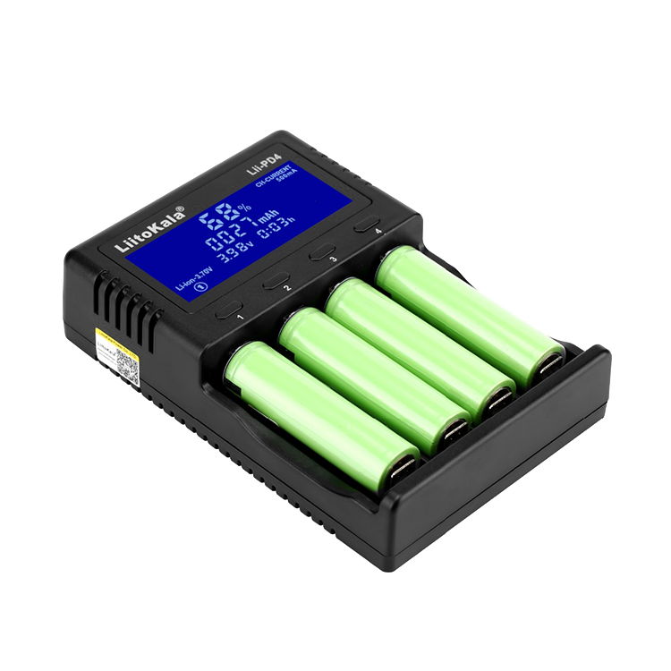 Зарядное устройство LiitoKala Lii-PD4 фен технический kress ku043 2000вт с цифровым дисплеем коробка