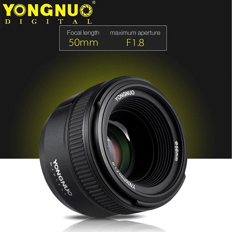 Объектив Yongnuo YN50mm F1.8 AF Canon YN50mm F1.8C - фото 6