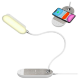 Лампа настольная Momax Q.LED Flex с беспроводной зарядкой Голубая - Изображение 121606
