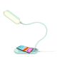 Лампа настольная Momax Q.LED Flex с беспроводной зарядкой Голубая - Изображение 121879