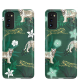Чехол PQY Spring для Galaxy S20 Green Tiger - Изображение 210613