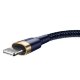 Кабель Baseus Сafule USB - Lightning 1.5A 2м Синий с золотом - Изображение 133401