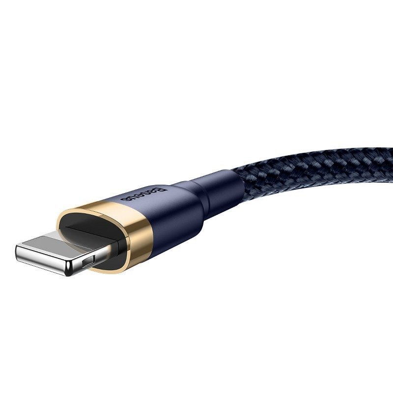 Кабель Baseus Сafule USB - Lightning 1.5A 2м Синий с золотом CALKLF-CV3 - фото 5