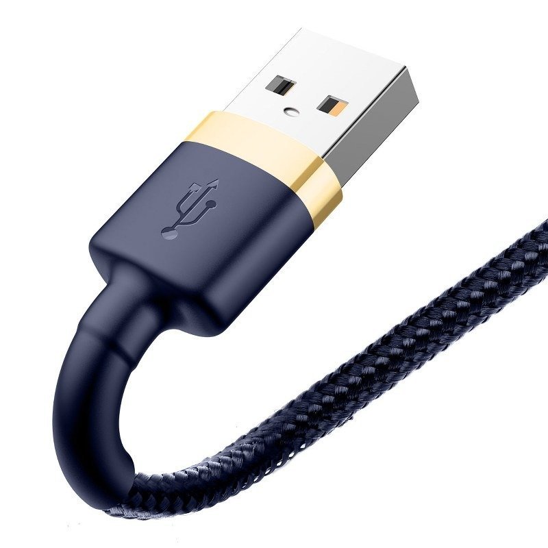 Кабель Baseus Сafule USB - Lightning 1.5A 2м Синий с золотом CALKLF-CV3 - фото 6