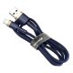 Кабель Baseus Сafule USB - Lightning 1.5A 2м Синий с золотом - Изображение 133403