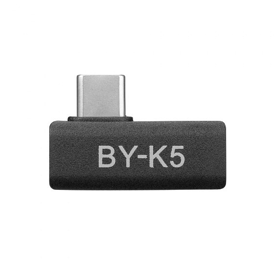 Переходник BOYA BY-K5 Type-C переходник boya by k2 type c mini jack 3 5 мм trs