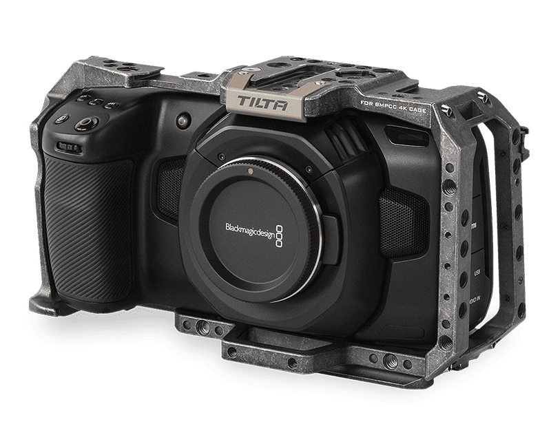 Клетка Tilta Basic Kit  для BMPCC 4K/6K Tactical Finish TA-T01-B кинокамера blackmagic pocket cinema camera 6k pro cinecampochdef06p