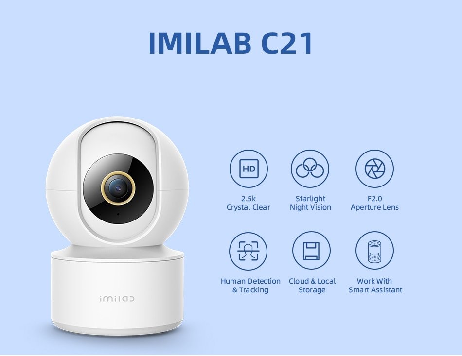 IP-камера Xiaomi IMILAB Home Security Camera С21 CMSXJ38A - фото 5