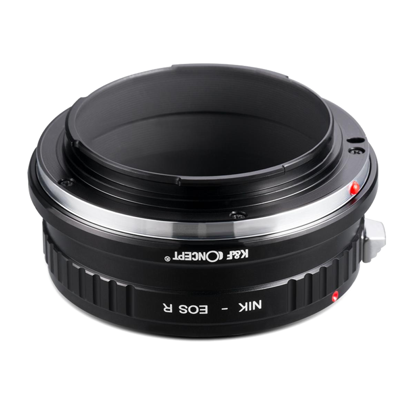 Адаптер K&F Concept для объектива Nikon F на Canon R KF06.379 крышка jjc для объектива 40 5 мм deluxe