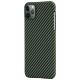 Чехол Pitaka MagEz для iPhone 11 Pro Max Черно-зеленый - Изображение 119939
