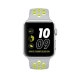 Ремешок спортивный Dot Style для Apple Watch 38/40 mm Серо-Желтый - Изображение 46070