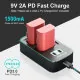 Зарядное устройство Kingma PD3.0 Dual Battery Charger для LP-E6/LP-E6N/LP-E6NH - Изображение 236932