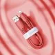 Кабель Baseus Colourful Cable USB - Lightning 2.4A 1.2м Красный - Изображение 108120