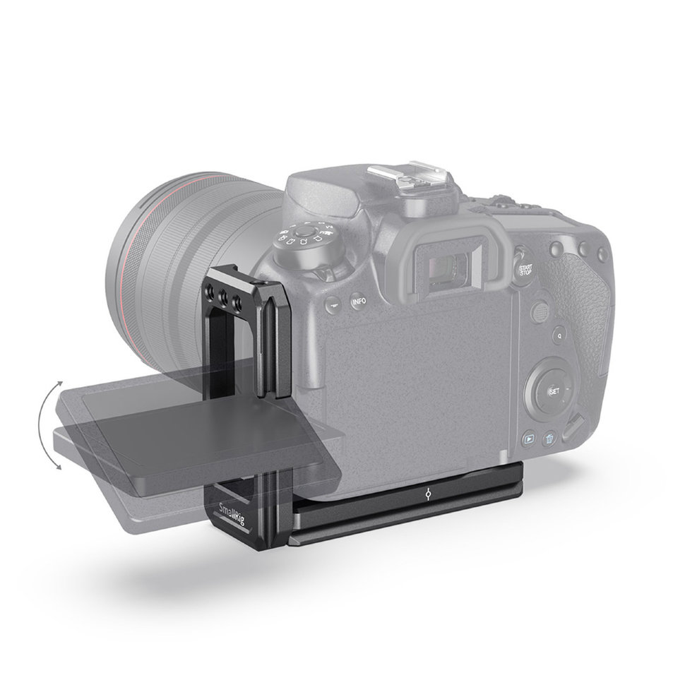 L-площадка SmallRig LCC2657 для Canon EOS 90D/80D/70D - фото 3