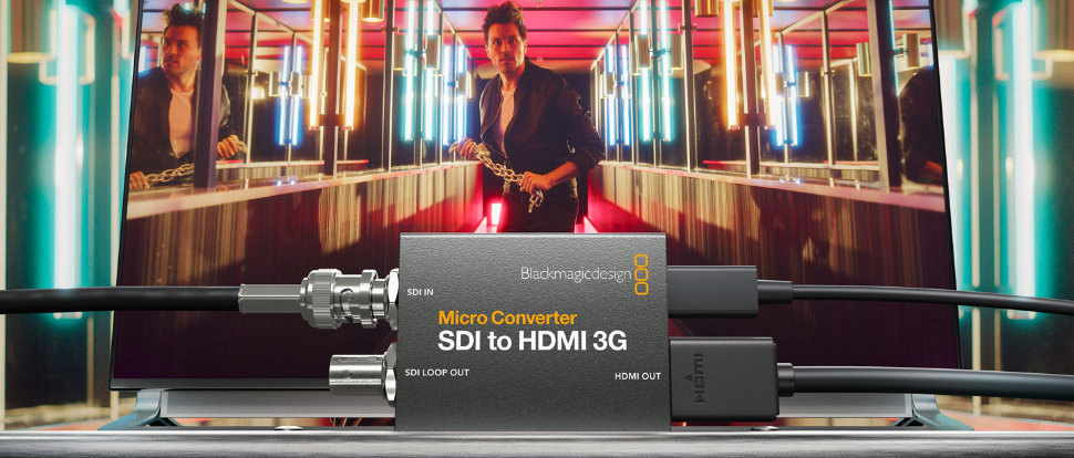 Микро-конвертер Blackmagic Micro Converter HDMI - SDI 3G wPSU CONVCMIC/HS03G/WPSU - фото 7