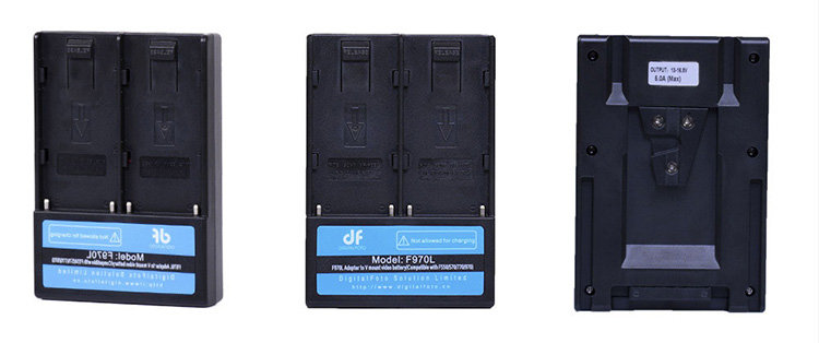 Адаптер питания DigitalFoto V-Mount Battery Adapter DF-F970L - фото 3