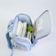 Рюкзак школьный UBOT Full-open Suspension Spine Protection Schoolbag 18L Голубой/розовый - Изображение 227046