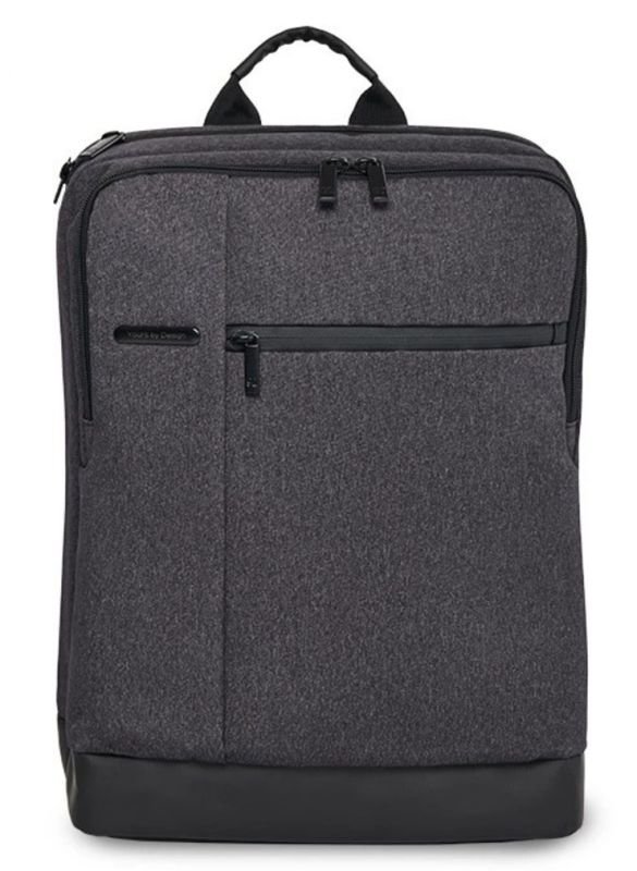 Рюкзак Xiaomi 90 Points Classic Тёмный серый Xiaomi 90 Points Classic business backpack dark grey - фото 5