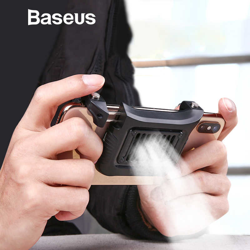 Геймпад для смартфона с охлаждением Baseus Winner Cooling Heat Sink Черный SUCJLF-01 - фото 4