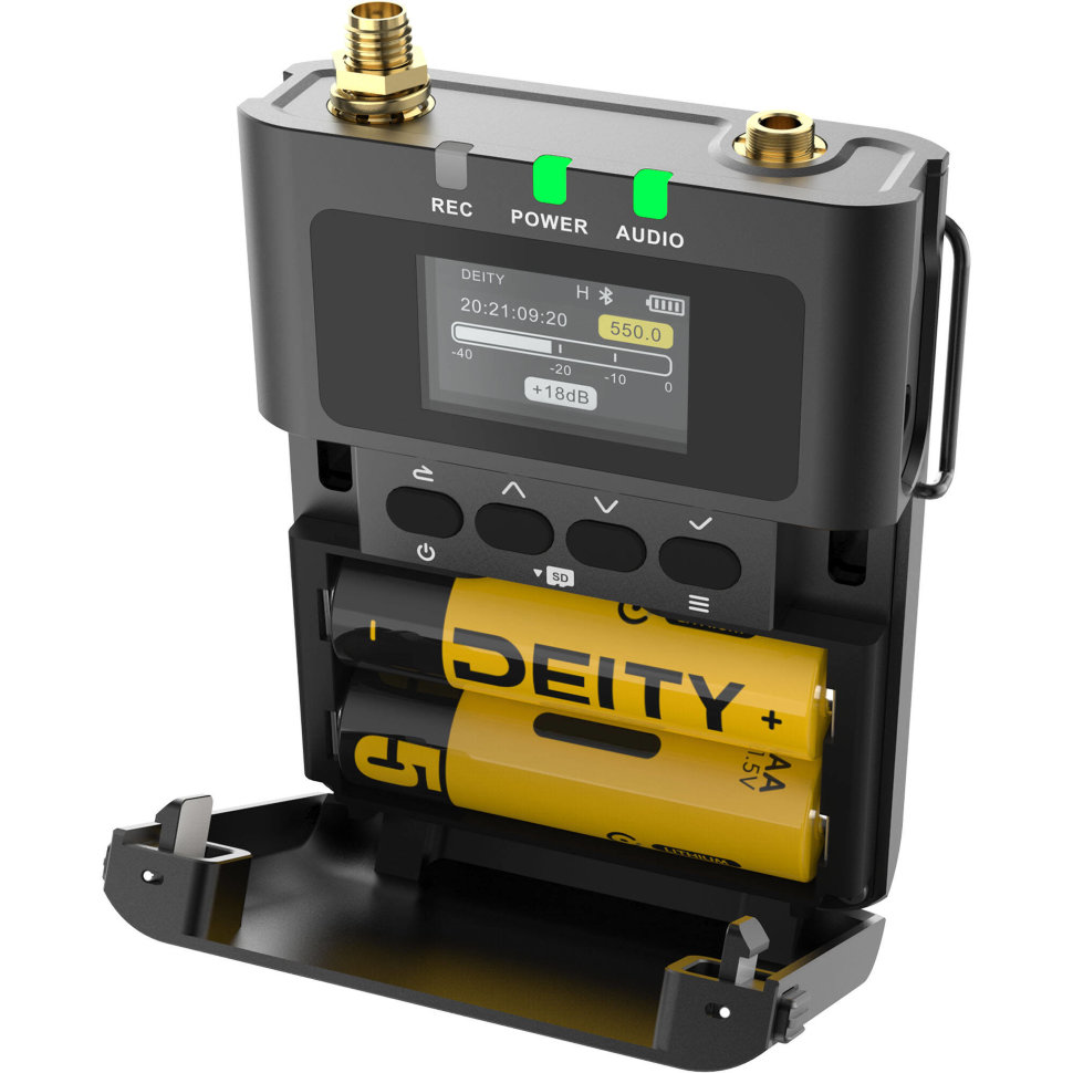 Радиосистема Deity THEOS (RX + 2 TX) DTU0253D59 беспроводной генератор тайм кода deity tc 1 dtt0272d80