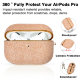 Чехол PQY Bling для Apple AirPods Pro Розовое золото - Изображение 167095