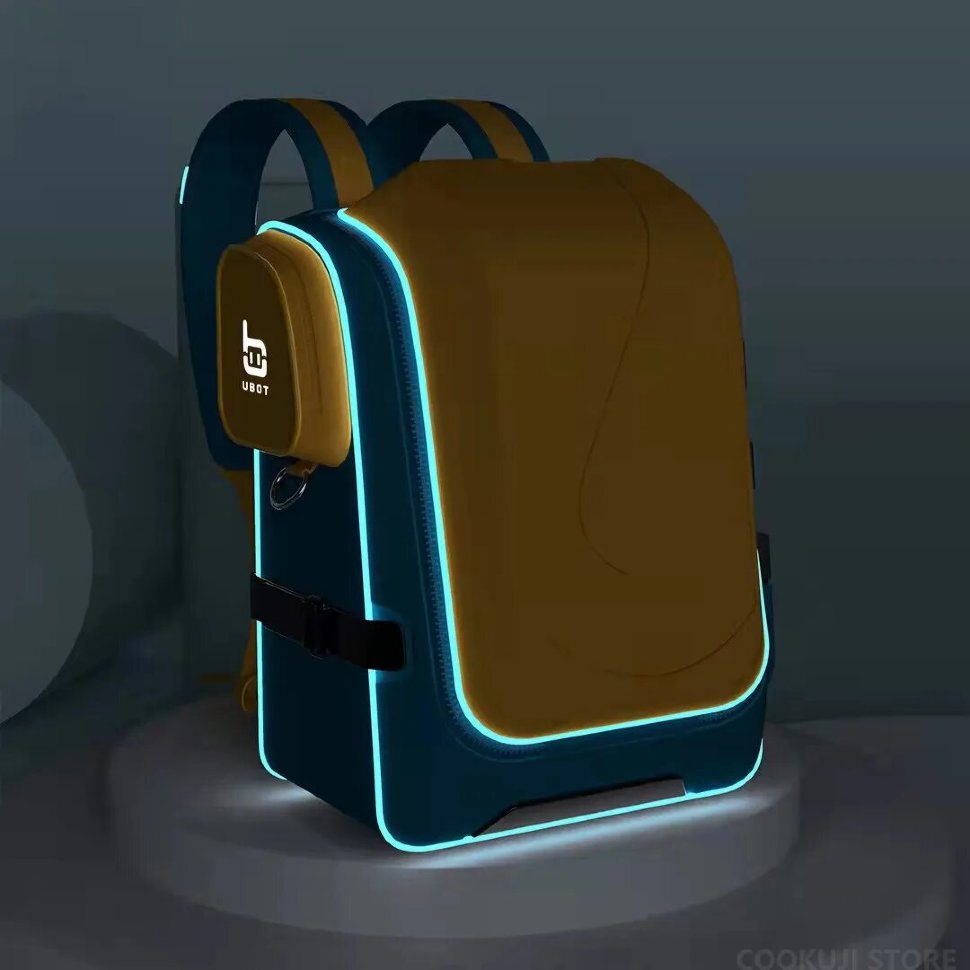 Рюкзак школьный UBOT Outdoor Wind Antibacterial Spine Protection Schoolbag 22L Оранжевый UBOT-006 - фото 7