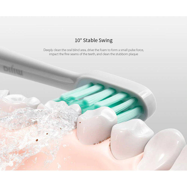 Электрическая зубная щетка Xiaomi Mijia Sonic Electric Toothbrush T500 Розовая MES601 - фото 3