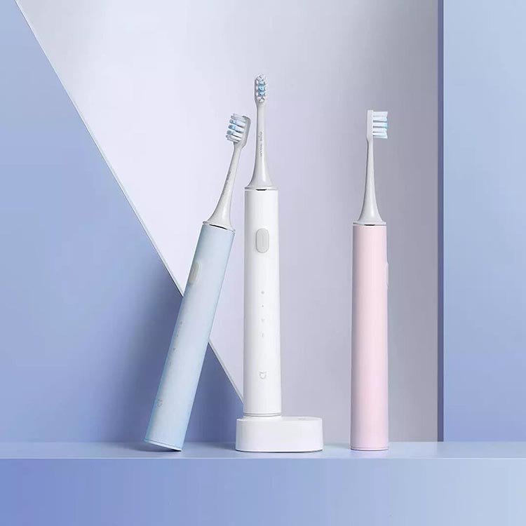 Электрическая зубная щетка Xiaomi Mijia Sonic Electric Toothbrush T500 Розовая MES601 - фото 1
