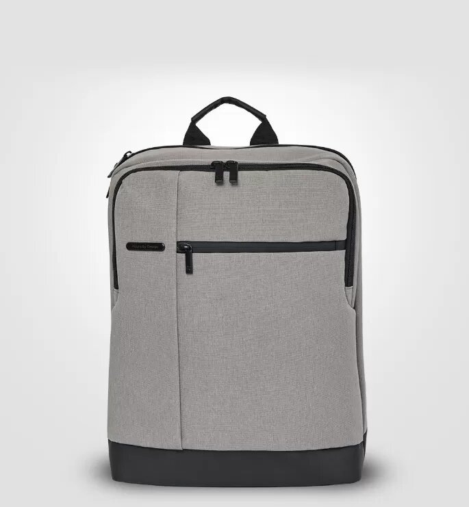 Рюкзак Xiaomi 90 Points Classic Светлый серый Xiaomi 90 Points Classic business backpack light grey - фото 1