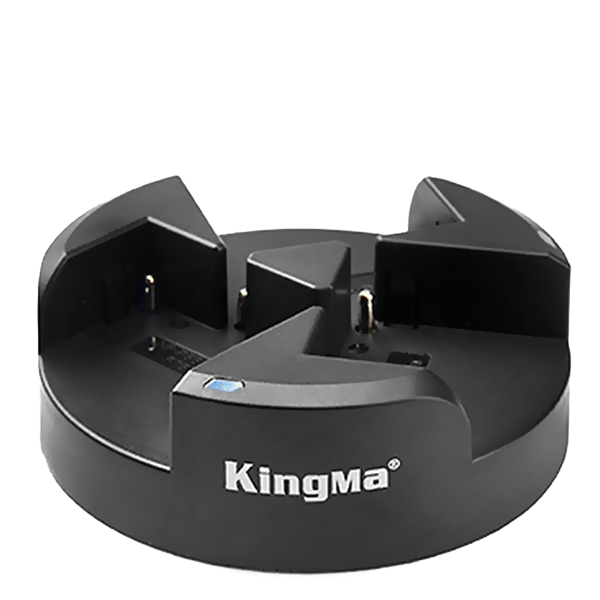 Зарядное устройство тройное KingMa BM045 для аккумуляторов BM045-F970 зарядное устройство manmen np f eu plug