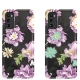 Чехол PQY Spring для Galaxy S20 Purple Flower - Изображение 210607