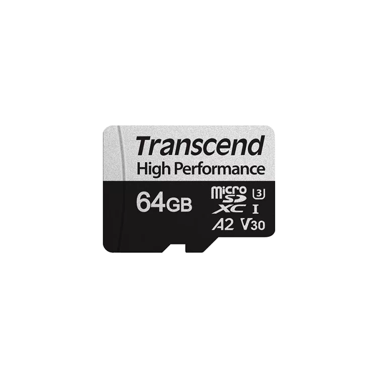 Карта памяти Transcend MicroSDXC High Endurance 350V 64 Гб UHS-I Class 1 (U1), Class 10 TS64GUSD350V