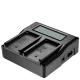 Зарядное устройство двойное KingMa для аккумуляторов NP-F - Изображение 91394