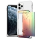 Чехол VRS Design Damda Glide Shield для iPhone 11 Pro White Orange - Purple - Изображение 107232