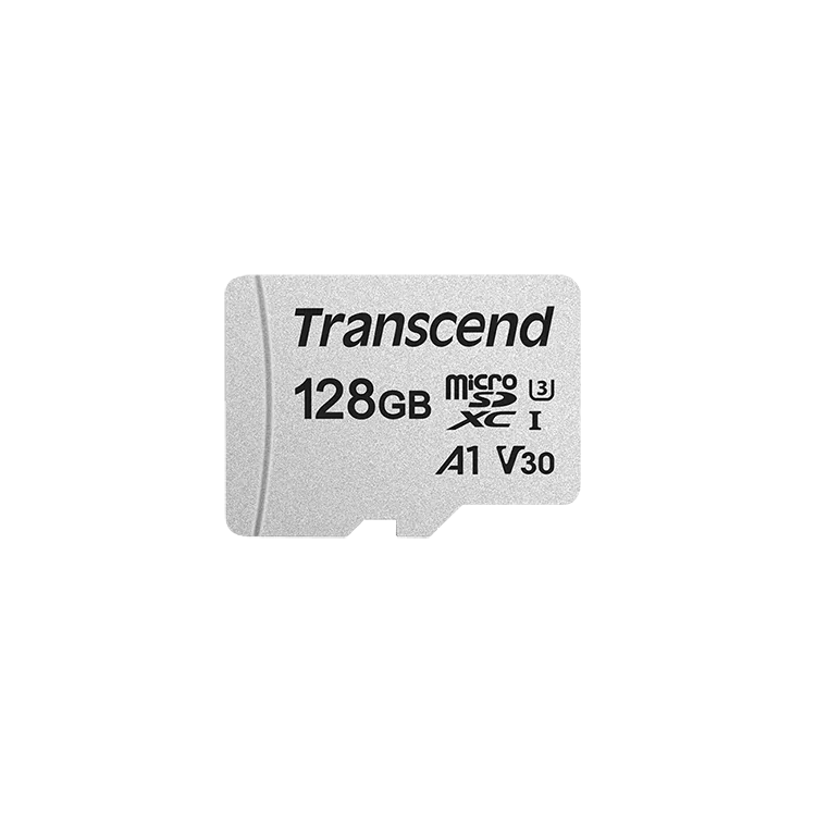 Карта памяти Transcend MicroSDXC 300S 128 Гб A1, V30, UHS-I Class 3 (U3), Class 10 TS128GUSD300S