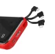 Внешний аккумулятор Baseus Mini S 3A 10000мАч (Lightning кабель) Красный - Изображение 112152