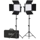 Комплект осветителей GVM 800D-RGB (2шт) - Изображение 148825