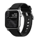 Ремешок силиконовый Nomad Rugged для Apple Watch 42/44 мм Серебряная застежка - Изображение 95281