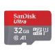Карта памяти SanDisk Ultra microSDHC 32Gb UHS-I U1 Class10 + SD Adapter - Изображение 115380