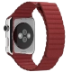 Ремешок кожаный для Apple Watch 38/40 мм Красный - Изображение 32354