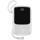 Внешний аккумулятор Baseus Qpow Type-C 10000мАч Белый - Изображение 117871
