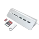 Хаб Satechi Aluminum USB 3.0 & CARD READER - Изображение 201836